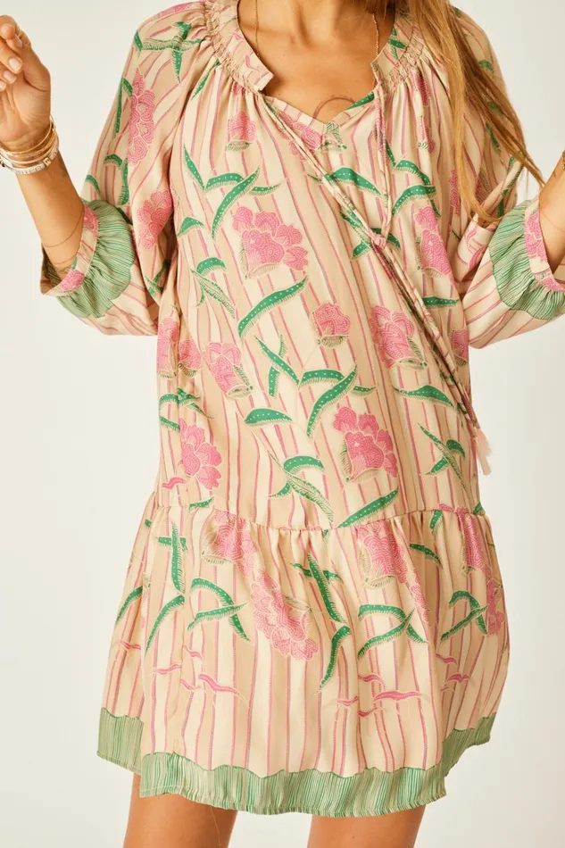 Women Natalie Martin Dresses Stevie Dress Chamomile Rose
