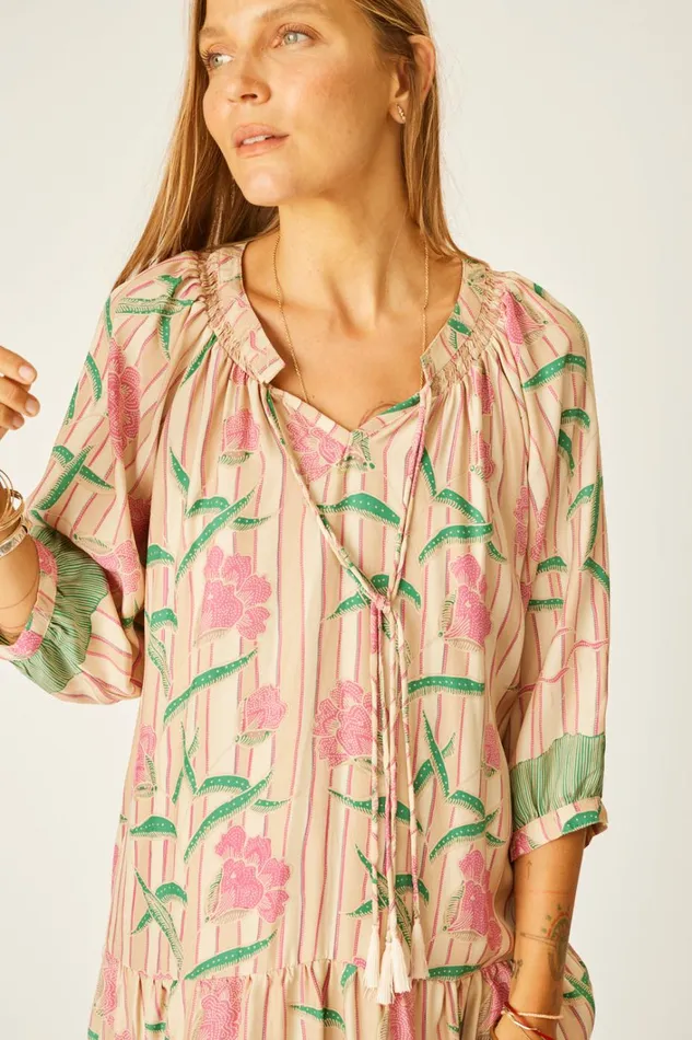 Women Natalie Martin Dresses Stevie Dress Chamomile Rose