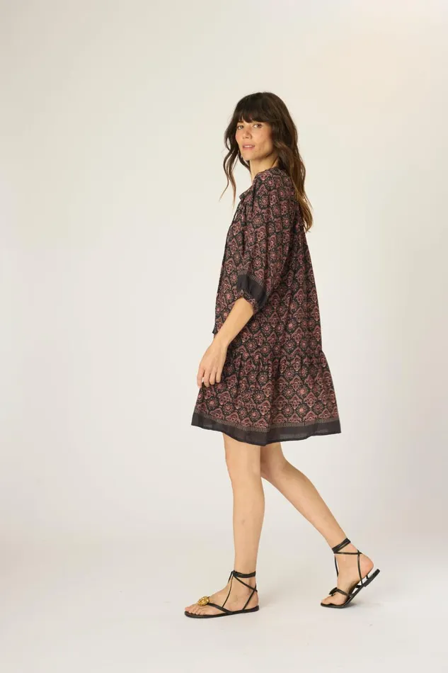 Women Natalie Martin Dresses Stevie Dress Fleurdelis Black Women Natalie Martin Dresses Stevie Dress Fleurdelis Black