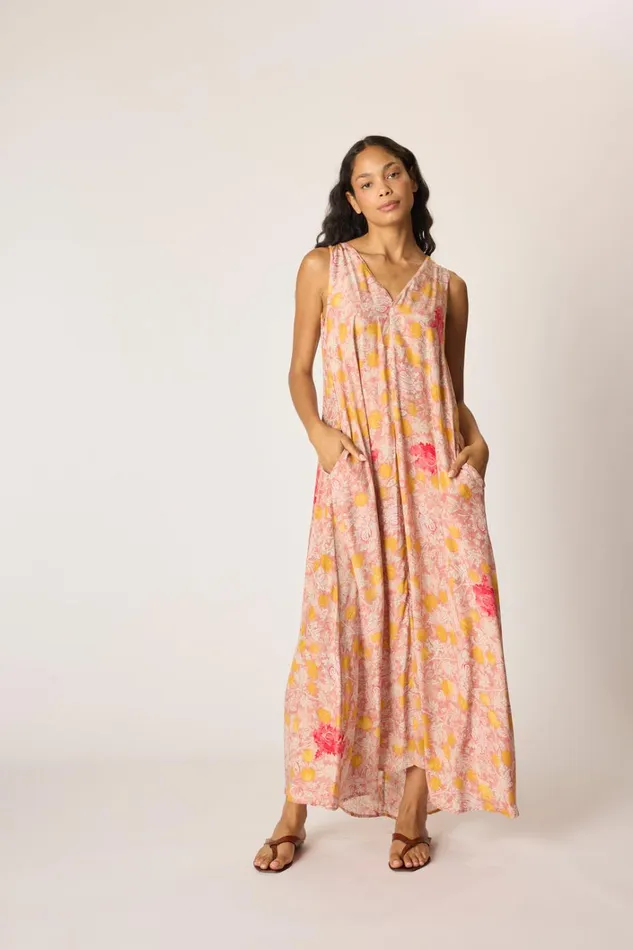 Women Natalie Martin Dresses Tova Maxi Lehua Sunset