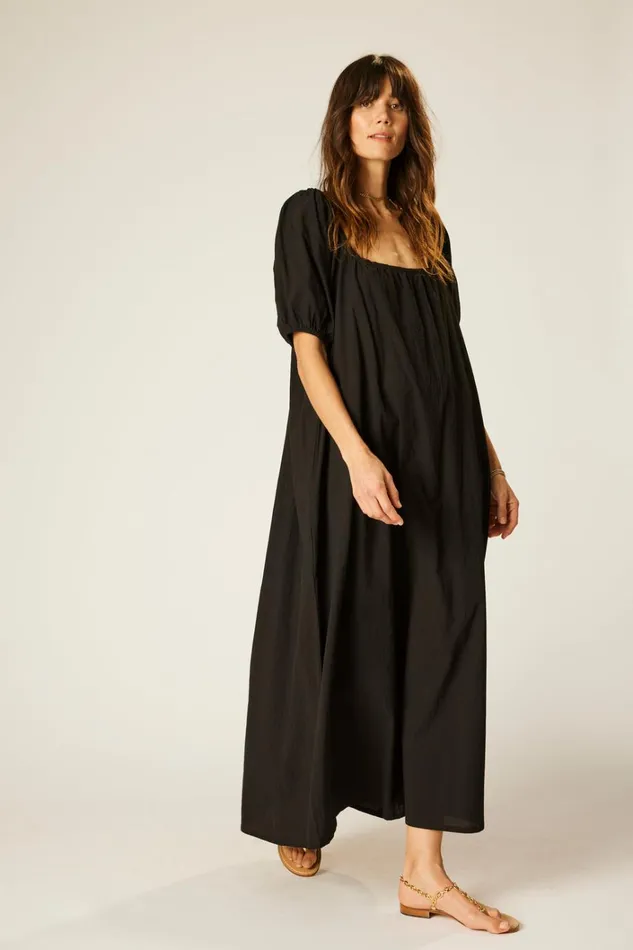 Women Natalie Martin Dresses Vivi Dress Black Silk