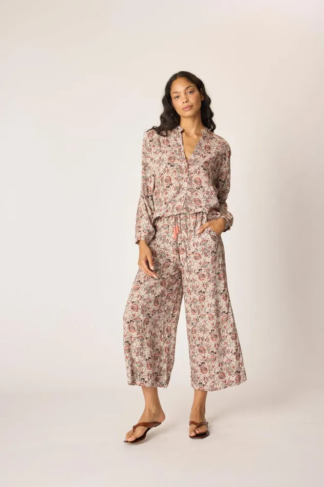 Women Natalie Martin Tops Leslie Shirt Heirloom Rose
