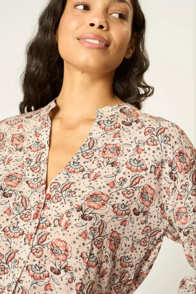 Women Natalie Martin Tops Leslie Shirt Heirloom Rose