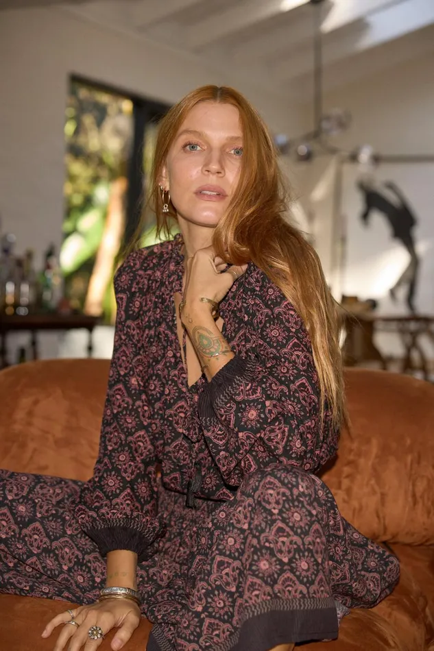Women Natalie Martin Tops Penny Blouse Fleurdelis Black