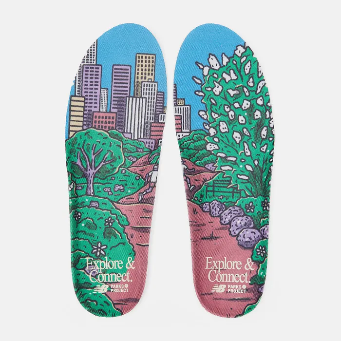 Women New Balance Parks Project x New Balance Fresh Foam X Hierro v7 Nightwatch Green with Sandstone Lifestyle