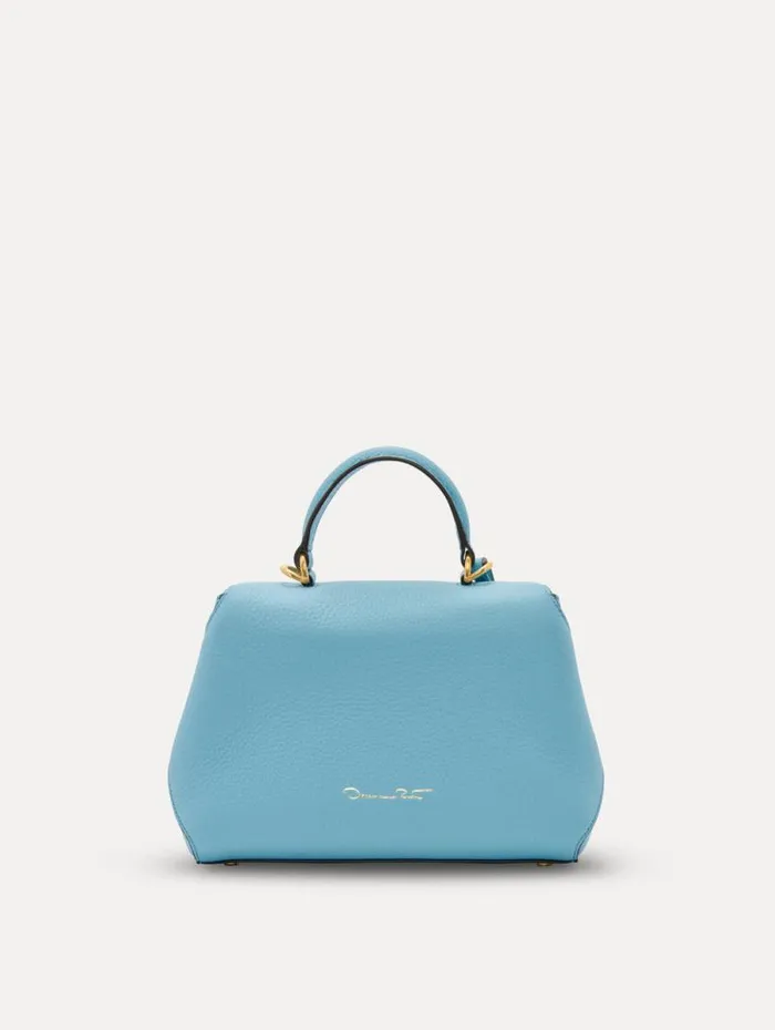 Women Oscar De La Renta Handbags The Mini Poppy Light Blue