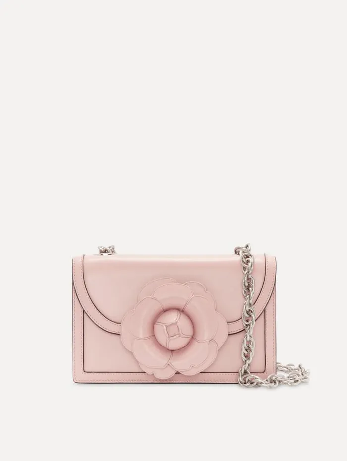Women Oscar De La Renta Handbags TRO Bag Blush