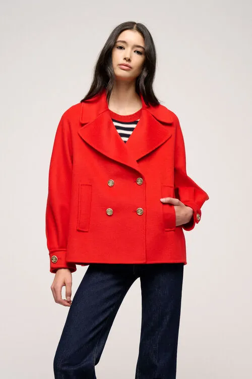 Women Outerwear Luisa Spagnoli Valchiria Valchiria Red