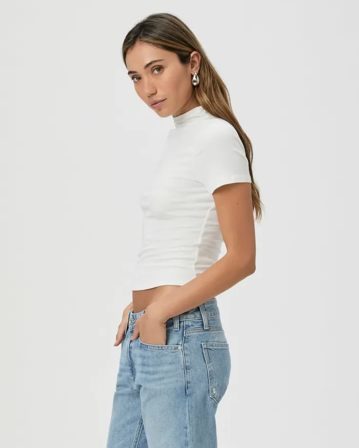 Women PAIGE Blanche Top 8211 Ivory Tops and Blouses Women PAIGE Blanche Top 8211 Ivory Tops and Blouses
