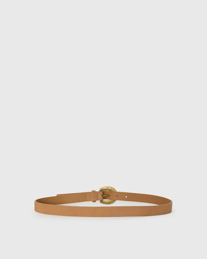 Women PAIGE Exclusive Blythe Belt 8211 Cognac Suede Shop Belts Women PAIGE Exclusive Blythe Belt 8211 Cognac Suede Shop Belts