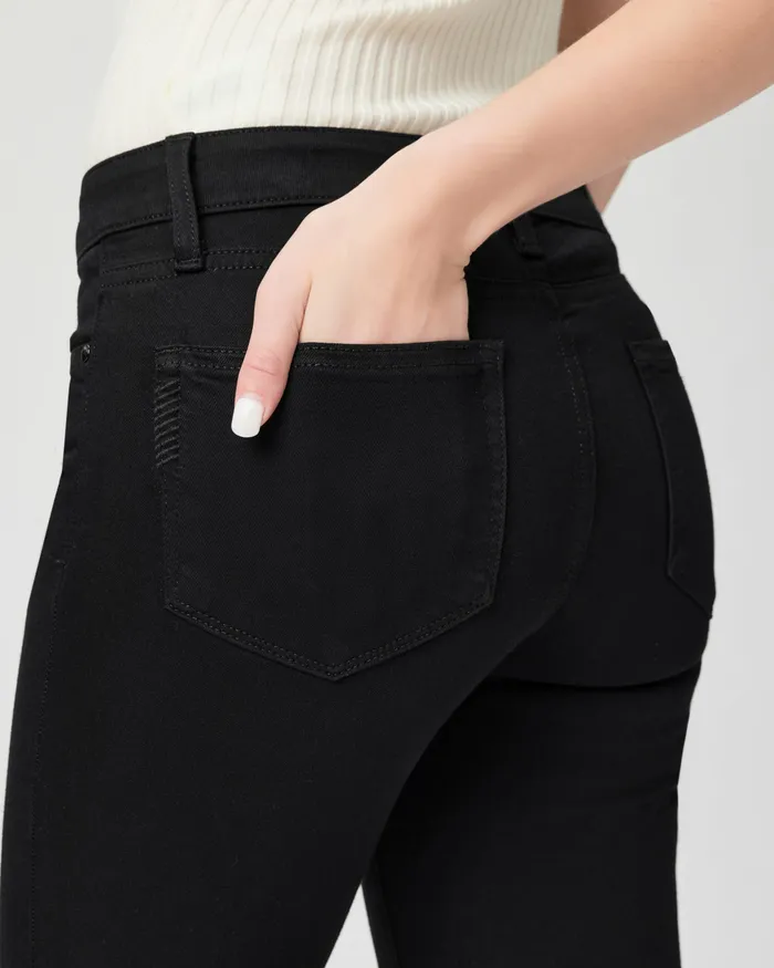 Women PAIGE Leggy Ultra Skinny Jean 8211 Black Shadow Skinny
