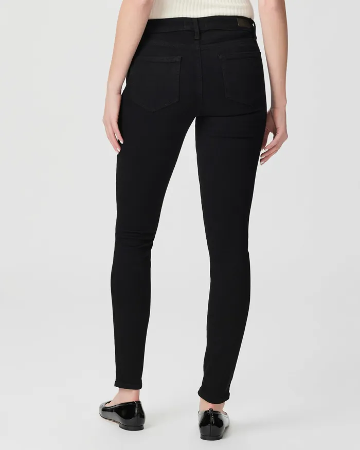 Women PAIGE Leggy Ultra Skinny Jean 8211 Black Shadow Skinny