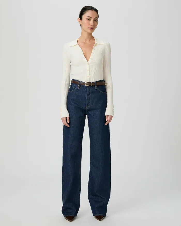Women PAIGE Sawyer 32 Inch Wide Leg Jean 8211 Madella Wide Leg