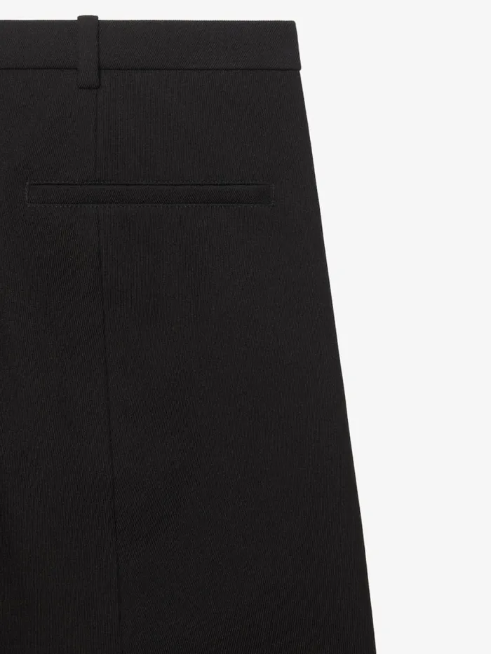 Women Pants and Shorts Givenchy Stirrup Pants In Twill Black