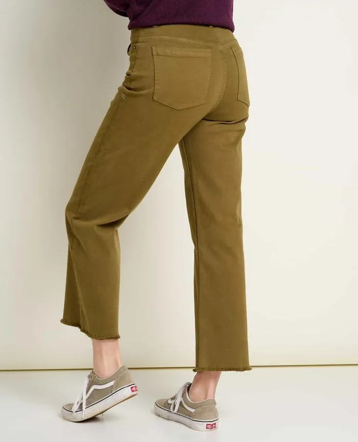 Women Pants Toad and Co Balsam Seeded Cutoff Pant Fir
