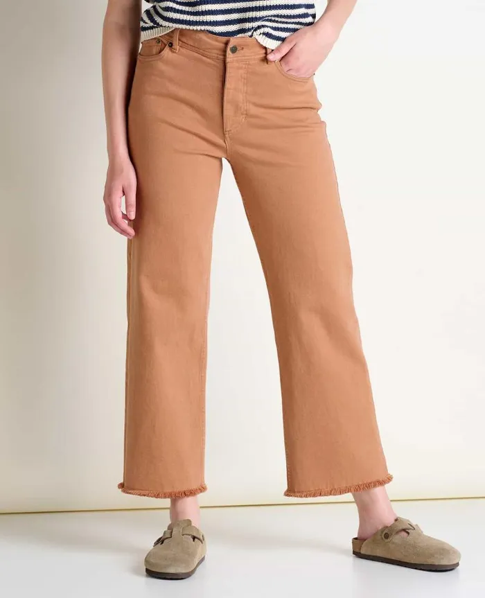 Women Pants Toad and Co Balsam Seeded Cutoff Pant Hazel