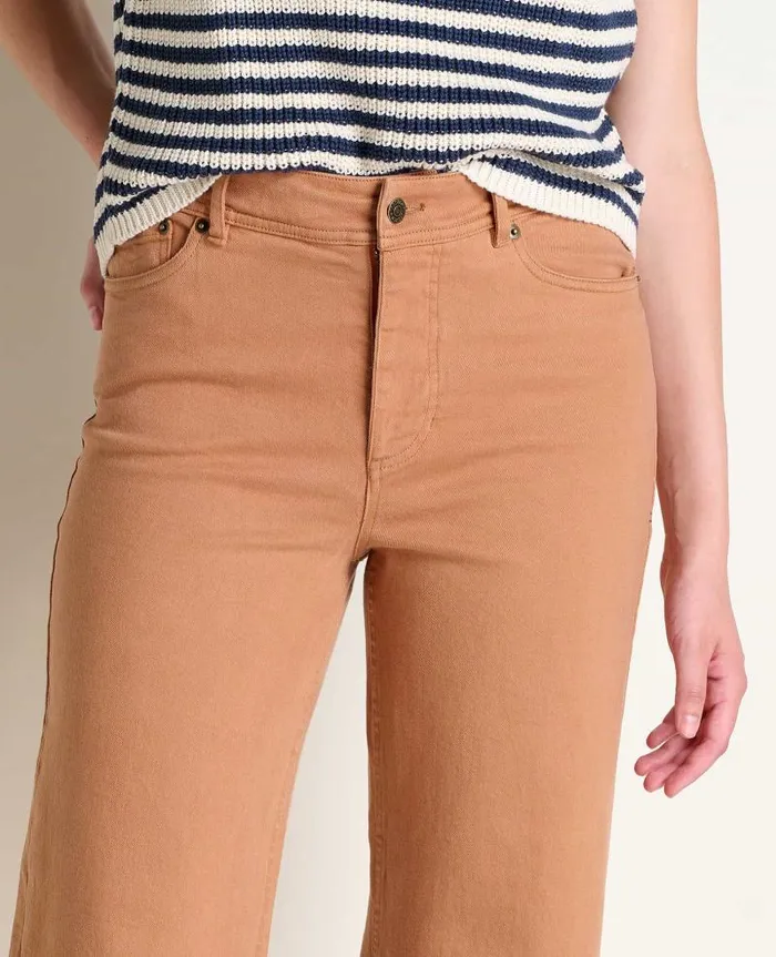 Women Pants Toad and Co Balsam Seeded Cutoff Pant Hazel
