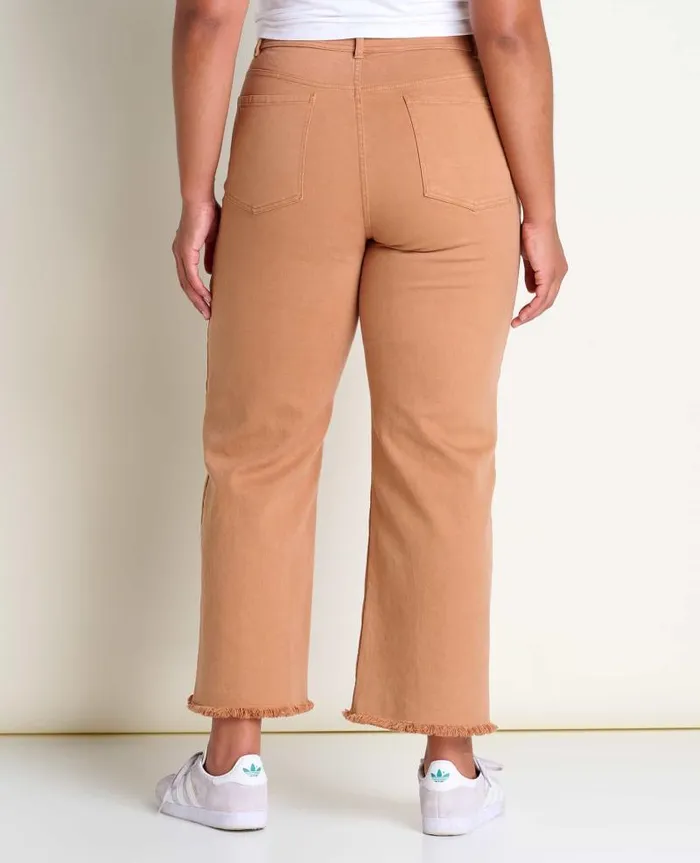 Women Pants Toad and Co Balsam Seeded Cutoff Pant Hazel