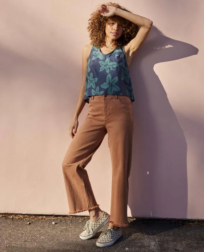 Women Pants Toad and Co Balsam Seeded Cutoff Pant Hazel