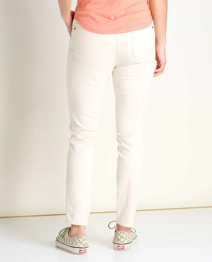 Women Pants Toad and Co Earthworks Ankle Pant Salt