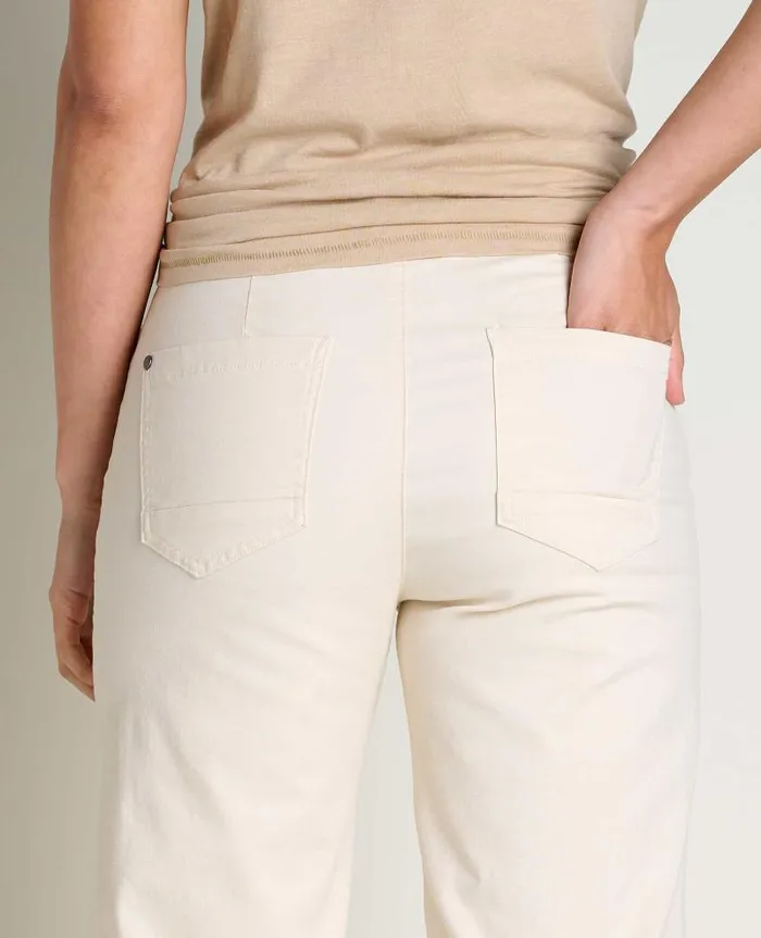 Women Pants Toad and Co Earthworks Wide Leg Pant Salt