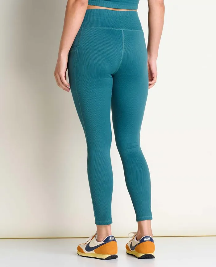 Women Pants Toad and Co Suntrail 78 Tight Silver Pine