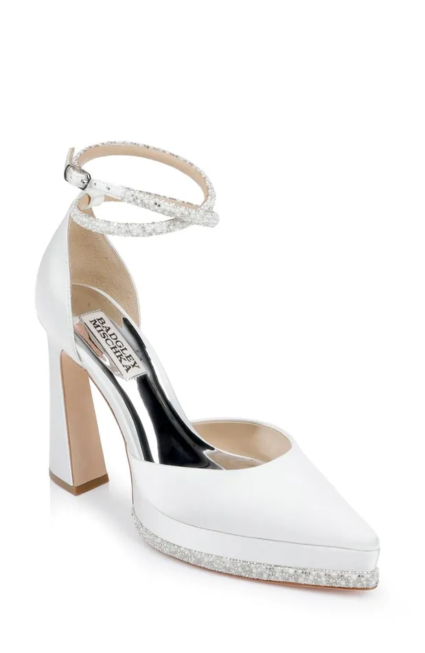 Women Platform Badgley Mischka Eliana Pointed Platforms Black