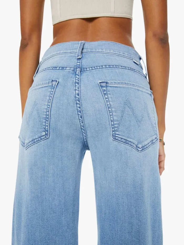 Women Relaxed Mother Denim The Dodger Flood Wash All Over The Map Women Relaxed Mother Denim The Dodger Flood Wash All Over The Map