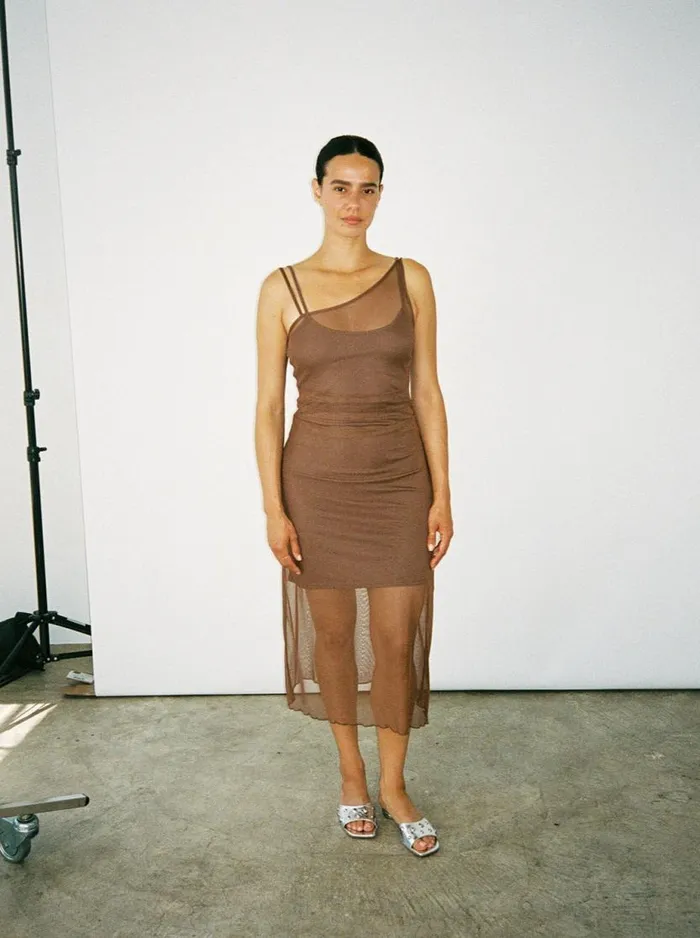 Women Reversible Mesh Dress Desert Palm Lisa Says Gah Dresses