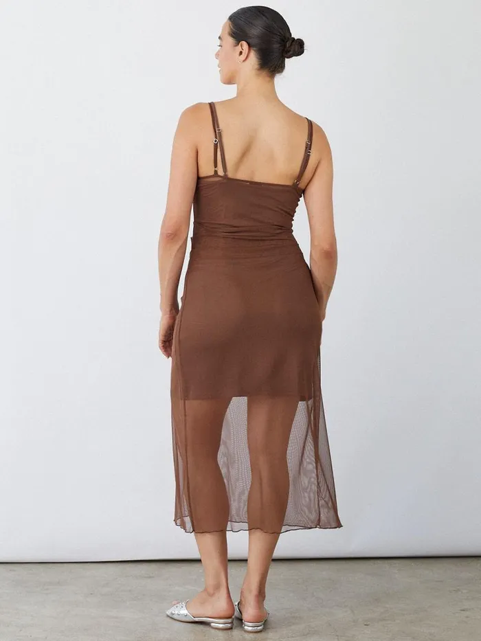 Women Reversible Mesh Dress Desert Palm Lisa Says Gah Dresses