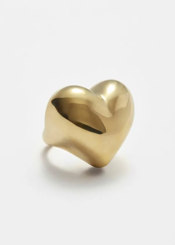 Women Rings and Other Stories Heart Ring Gold