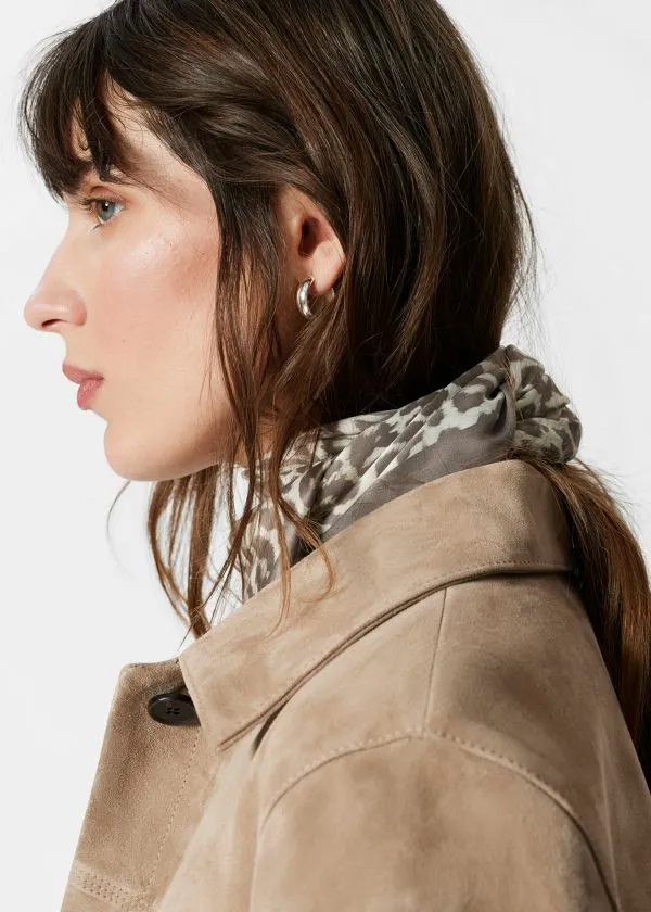 Women Scarves and Other Stories LeopardPrint Scarf Leopard