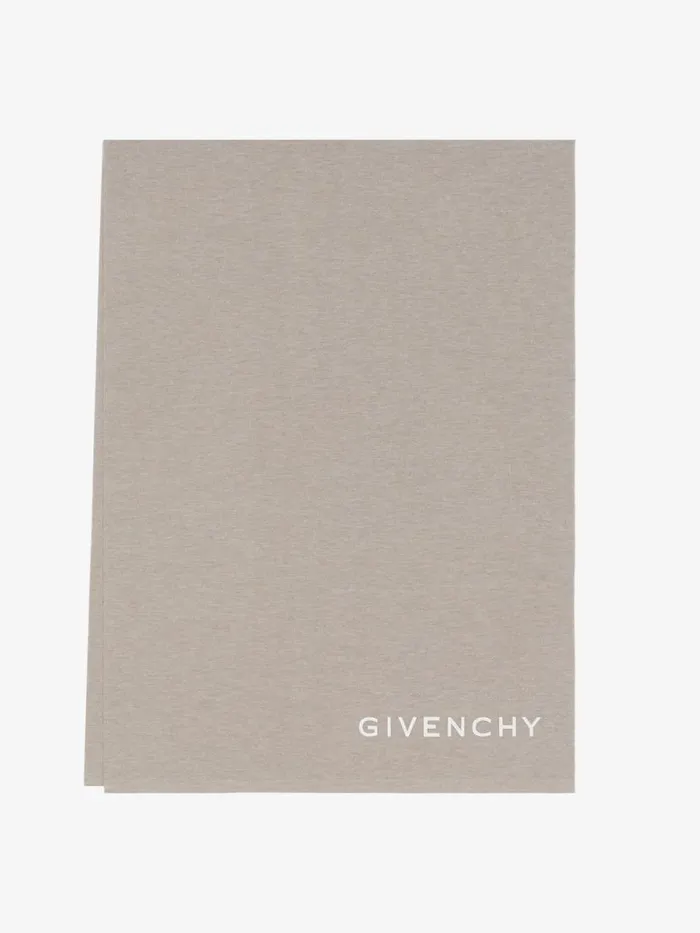 Women Scarves Givenchy GIVENCHY 4G Scarf In Wool Taupe