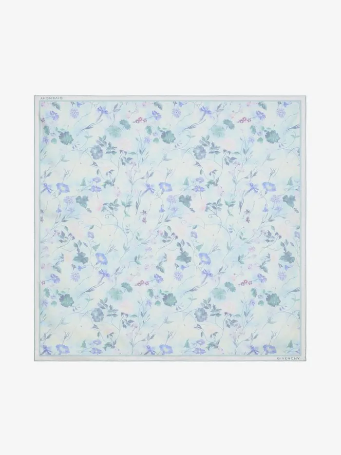 Women Scarves Givenchy Printed Square In Silk Frost