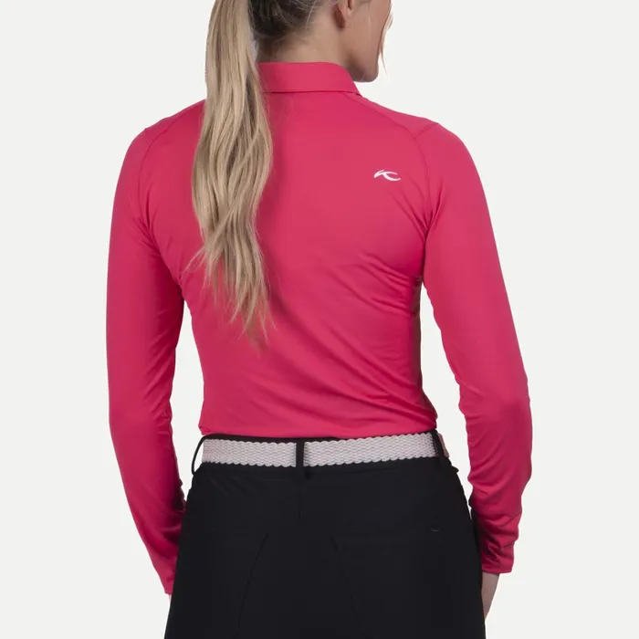 Women Scotscraig Polo LS Azalea KJUS Polos