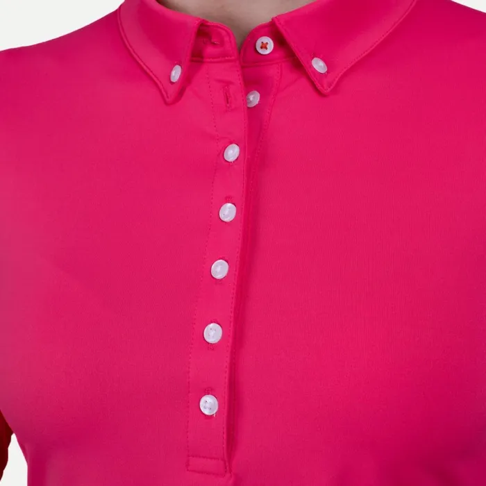 Women Scotscraig Polo LS Azalea KJUS Polos