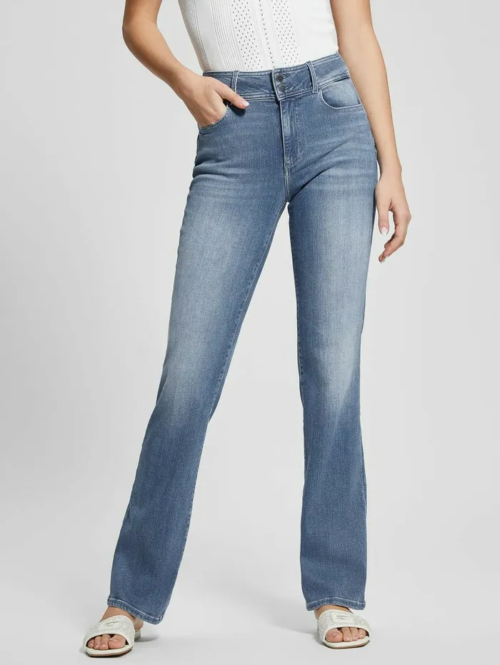 Women Shape Up Straight Jeans Adagio Clean Jeans and Denim GUESS Women Shape Up Straight Jeans Adagio Clean Jeans and Denim GUESS