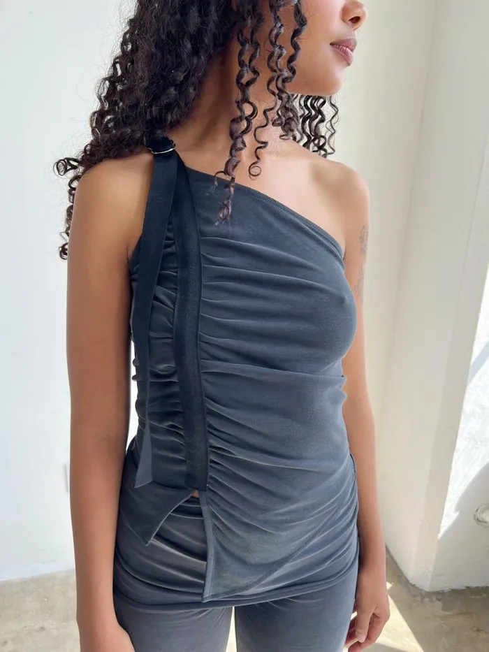 Women Shawn Top Onyx Lisa Says Gah Sleeveless Tops