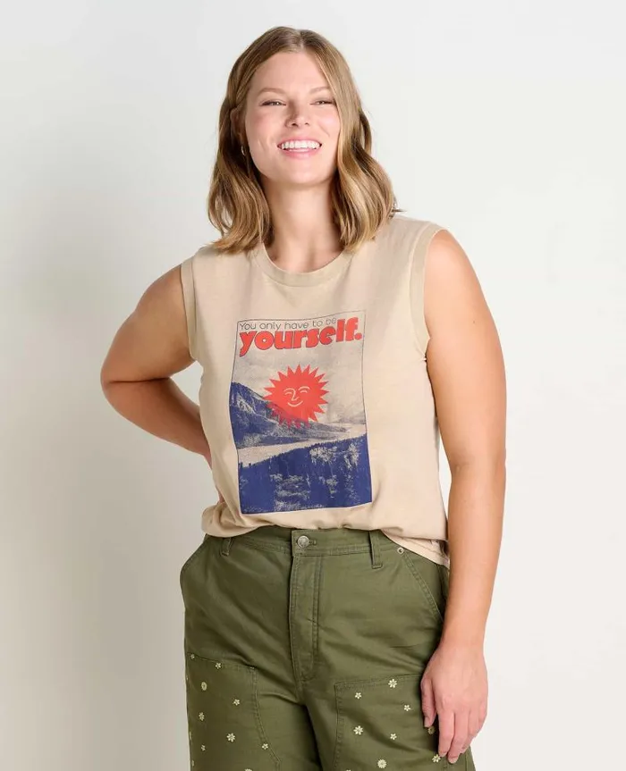 Women Shirts and Tops Toad and Co Boundless Jersey Tank Chai