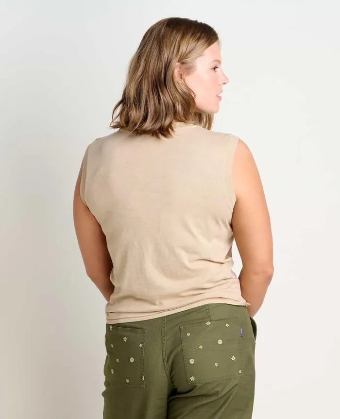 Women Shirts and Tops Toad and Co Boundless Jersey Tank Chai