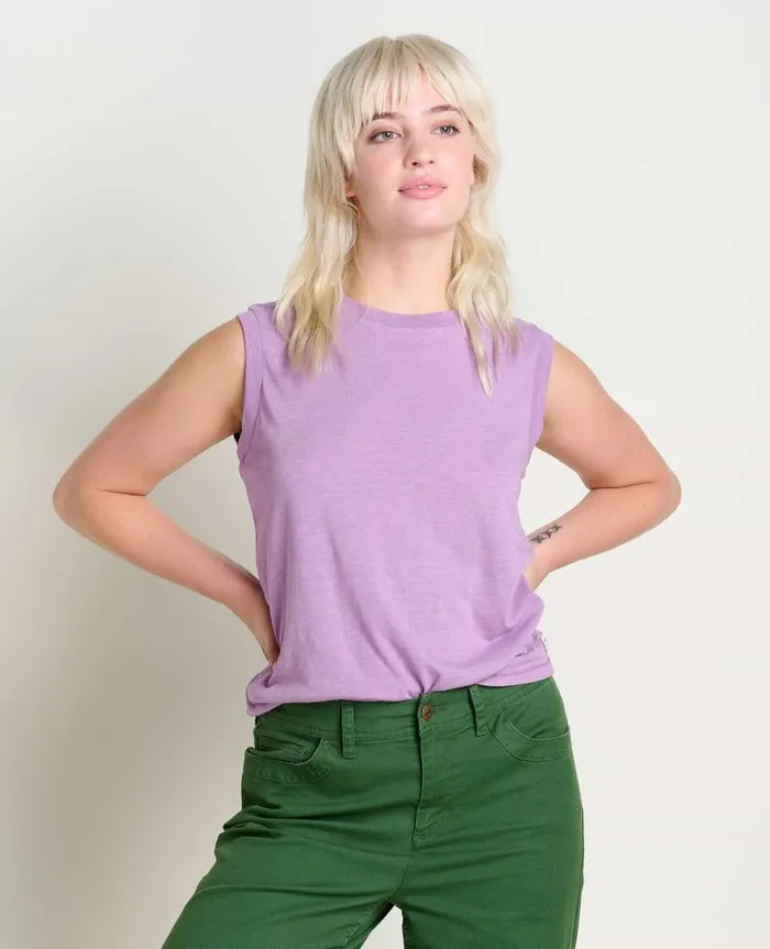Women Shirts and Tops Toad and Co Boundless Jersey Tank Orchid