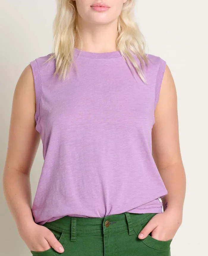 Women Shirts and Tops Toad and Co Boundless Jersey Tank Orchid