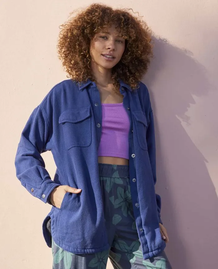 Women Shirts and Tops Toad and Co Conifer Shirt Jacket Pacific Blue