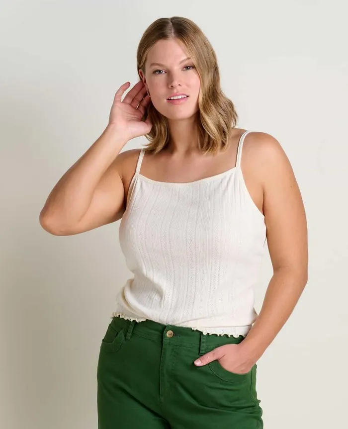 Women Shirts and Tops Toad and Co Foothill Pointelle Tank Salt