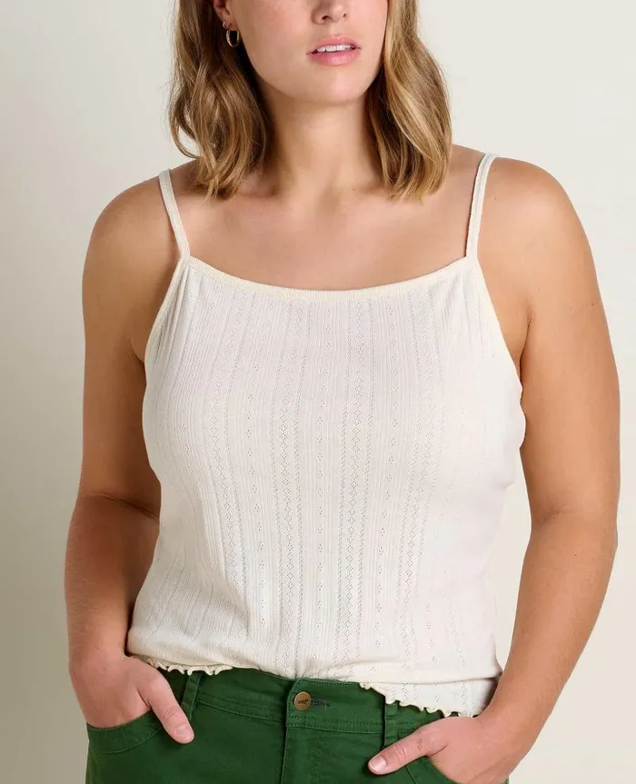 Women Shirts and Tops Toad and Co Foothill Pointelle Tank Salt