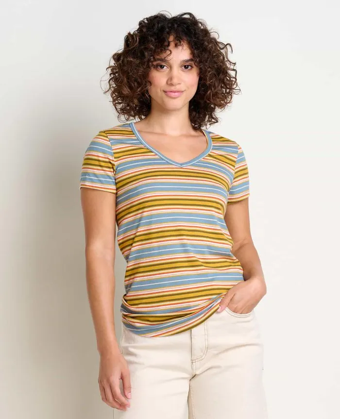 Women Shirts and Tops Toad and Co Marley II Short Sleeve Tee North Shore Multi Stripe Women Shirts and Tops Toad and Co Marley II Short Sleeve Tee North Shore Multi Stripe