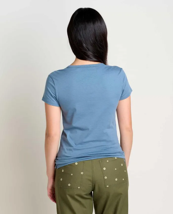 Women Shirts and Tops Toad and Co Rose Short Sleeve Tee High Tide