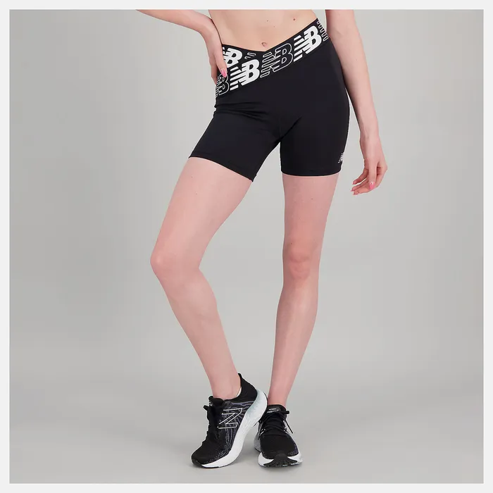 Women Shorts New Balance Relentless Fitted Short BLACK