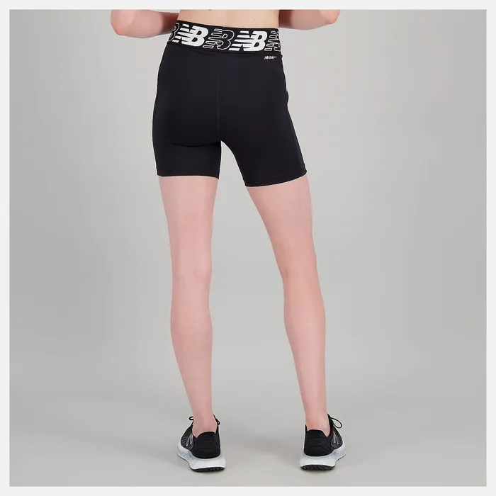 Women Shorts New Balance Relentless Fitted Short BLACK Women Shorts New Balance Relentless Fitted Short BLACK