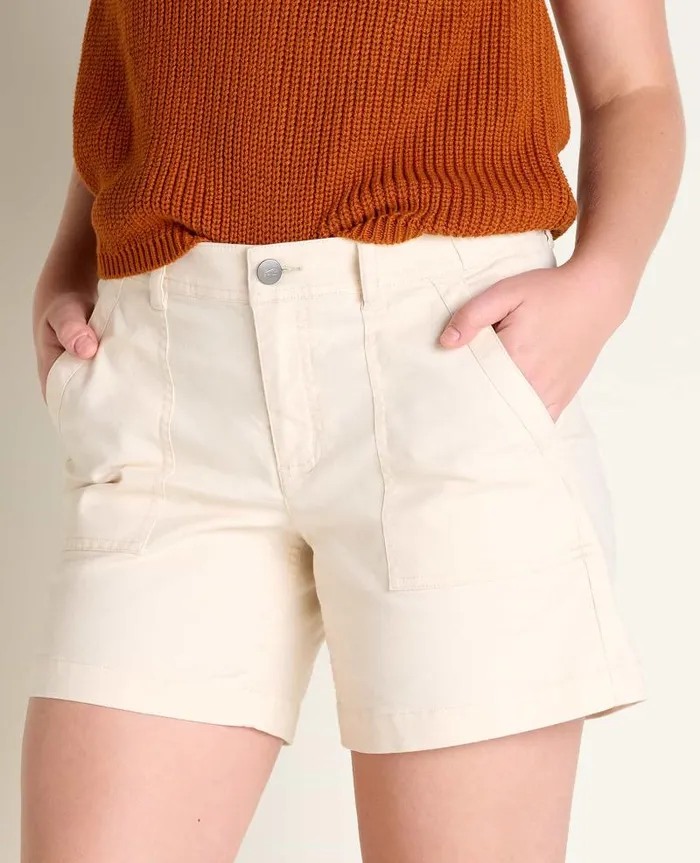 Women Shorts Toad and Co Earthworks Camp Short Salt